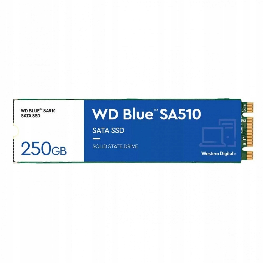 SSD disk Western Digital Blue 250GB SA510 M.2 2280 WDS250G3B0B